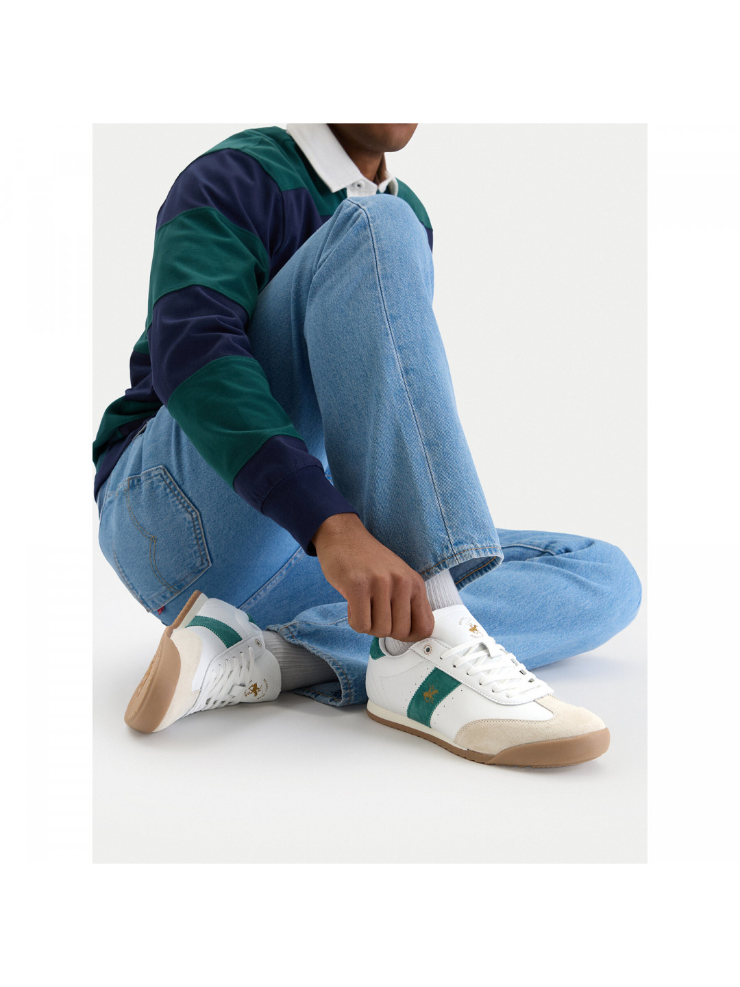 Sneakersy Beverly Hills Polo Club EO-LOGAN-01 MP40 Bílá